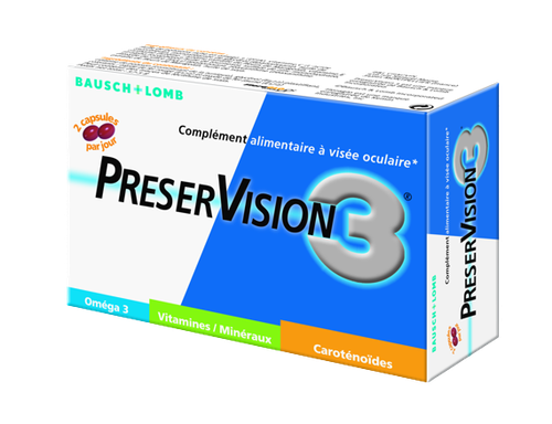 Image Bausch & Lomb PRESERVISION3 60 caps